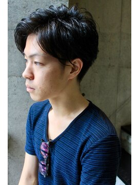 ビューメゾン(BEAU MAISON) ニュアンスツーブロックスタイル