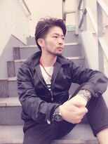 ヘアサロンエム 川越(HAIR SALON M)&nbsp;【Ｍ／ＲＵＤE】黒髪ツーブロック×グランジ刈り上げ