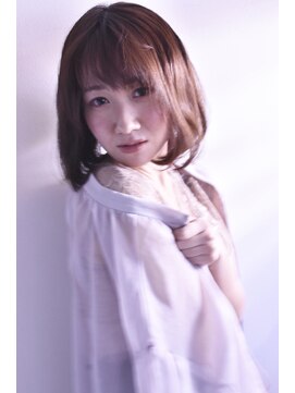 ジールヤマグチ 朝霧駅前店 《谷口的》フェミニストなボブ／王道ピンクベージュ☆