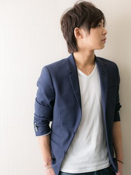 グルーミングサロン バーバー キャッスル 北浦和西口(Grooming salon Barber Castle) 前髪長めで‥《ヌーディ》無造作ショートA