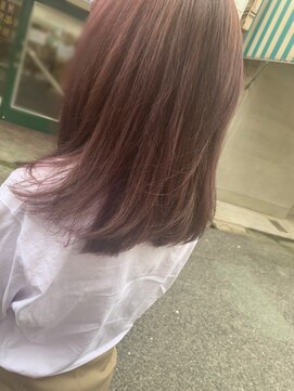 ヘアー サロン ガット(hair salon Gatto) ☆レッドパープルカラー☆