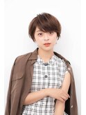 【ココアブラウン】前髪か大人かわいい長めのセシルカット