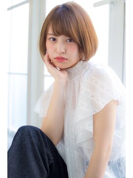 レーヴバイロンド 仙台(Reve by Lond) コンパクト可愛いシンプルボブ