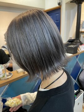 ロア 福岡天神本店(LORE) BOB/ボブ/ハイトーン/グレージュ