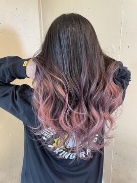 ヴォアソルヂェガーデン(Voasorte GARDEN) 【KIKA】ピンク グラデーション