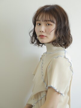 アンファング(Anfang) ゆるふわボブパーマ