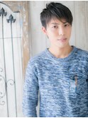 くすみカラー爽やかナチュラル束感ショートレイヤーc