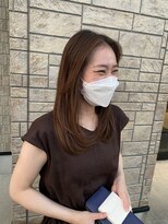 フィオーレ ヘアデザイン(FIORE hair design)&nbsp;大人レイヤー　グレージュカラー