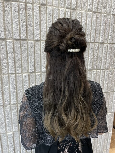 【clomus】結婚式ヘアセット