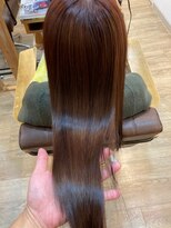 グランバイ アトリエドングリ(Grand × AtlierDonguri)&nbsp;髪質改善　ビフォーアフター　その153（ローズヴァイオレット）