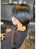 ショート×ブルーブラック