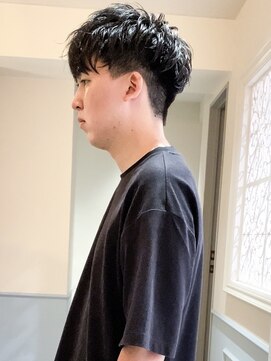 フレーム 博多店(FRAME) 【FRAME博多】高め刈り上げショートマッシュ