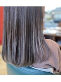 ラベンダーアッシュグラデーション