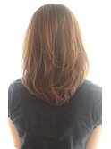 【30代40代50代】毛先ワンカールひし形ミディ