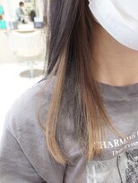 アッシュ 清瀬店(Ash)&nbsp;【イヤリングカラー】ベージュ系カラー　Ash清瀬　大嶋