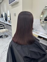 シェノン サントル(CHAINON CENTRE)&nbsp;前髪/マチルダボブ/ピンクベージュ/インナーグレージュ