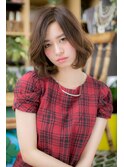 くせ毛風ボブパーマ抜け感エアリーミディc5浦和20代30代40代