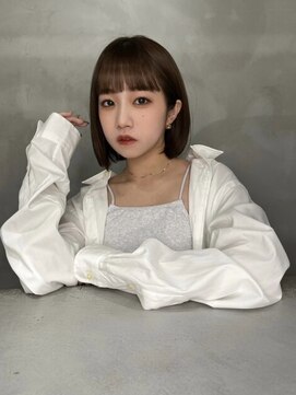 ロンドカスティーヨ 四日市(Lond castillo) 【futaba】切りっぱなしボブ/コンパクトボブ