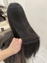 ジーナ 熊本(Zina) Zina熊本/鶴山虎太郎/髪質改善/うるツヤ/顔周りカット/縮毛矯正