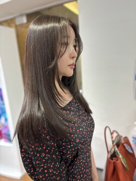 エルサザビューティー 神戸三宮(Elsa the beauty) くびれヘアグレージュオルチャン小顔前髪2wayバングワンホン韓国