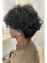 ガビーヘアルーブ(gabi hair LOOB) ツイストスパイラルパーマメンズマッシュ波巻きスパイラルパーマ