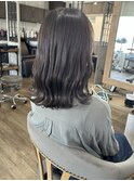 グレージュ/オリーブベージュ/アッシュベージュ/ウェーブ