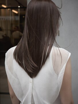 アソビ(Asobi) 【ブリーチなし】透明感カラー