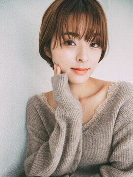 リュープリエ 笹塚(Lieu plie) シャープなシルエットが魅力のショートスタイル