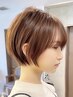 【ご新規様限定】カット+カラー￥12100(名古屋/栄/ショート/髪質改善)　　　
