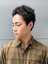 アルバム 渋谷パルコ(ALBUM) 刈り上げセンターパートフェザーショートサーフカール_ba495111