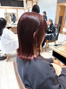 プラグ バイ ネオリーブ(plug by neolive) 似合わせカット×髪質改善[髪質改善/縮毛矯正/韓国]A