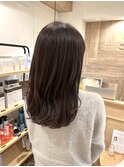 【Terrace】セミロング×アッシュブラウン