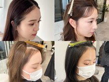 【小顔＆生え際カバー】韓国発「チャンモリパーマ」で美シルエット。産毛のデザインで横顔まで美しく。