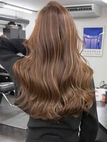 ジルブラン 土浦(JIL BLAN)&nbsp;ハイライトバレイヤージュダブルカラーケアブリーチ30代40代