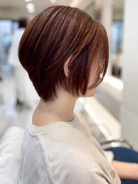 ザビー(THE B) 本八幡×市川×大人ショート×暖色カラー×アディクシーカラー