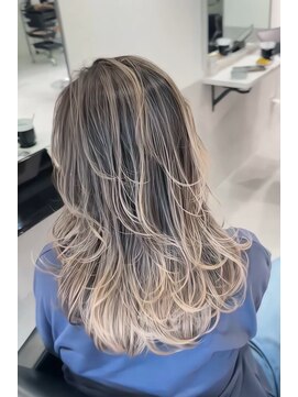 シエラ 南船場(CIERA.) ミニウルフデジタルパーマバレイヤージュハイライト