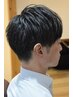 【癒し×清潔感】人気NO.1プレミアムコース〈カット＋お顔そり＋ライトスパ〉