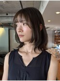 上田/ボブレイヤー顔周りレイヤーカットウルフカット