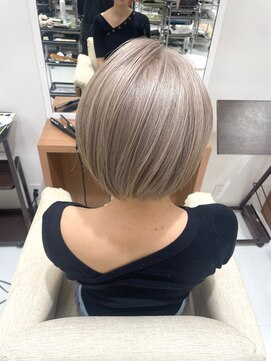 倶楽部ヘアーズ 醍醐本店(HAIR'S) ハイトーンボブ/ミルクティー/伏見/醍醐/20代/30代/40代/50代