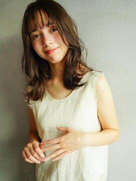 カンナ(Canna) ミルクティーブロンド/レイヤーカット/髪質改善/TOKIO/20代/30代