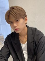 ビューバイネオリーブ 用賀店(Beau'r by neolive)&nbsp;ダークアッシュニュアンスパーマ韓国マッシュ《用賀》