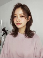 リンク(Link Hair&Spa)&nbsp;前髪/イメチェン/小顔カット/マロンブラウン/ワンレン/ボブルフ