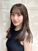 ピークアブー ワン(PEEK-A-BOO ONE)&nbsp;透明感カラー#ヘーゼルブラウン#まとまる髪#ナチュラルヘア