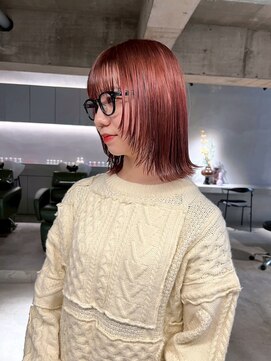 リール(rire) 暗めカラー/デザインカラー/フェイスフレーミング【大須観音駅】