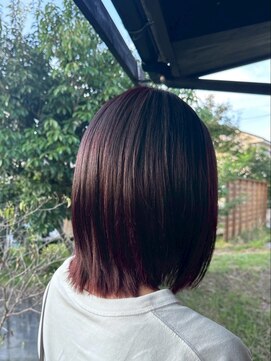 ナンバーエイト(number eight) 20代30代40代アッシュブラウン×ナチュラル×小顔×切りっぱなし