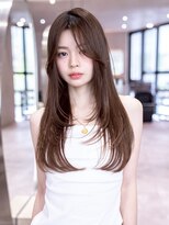 イルハバナ 渋谷(ill HAVANA)&nbsp;大人ガーリー似合わせカット×ココアブラウン/顔周りレイヤー