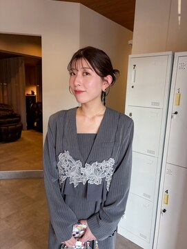 スリーバイザサロン(THREE by the salon) お呼ばれカチモリヘア