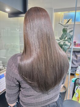 ヨウ バイ アミー 横浜(YEAU. by amii)の写真/【至極の髪質改善★】世界初！髪を痛ませない高濃度水素カラー♪髪質改善/縮毛矯正/TOKIOトリートメント