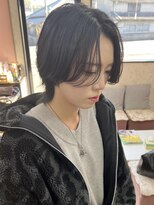 ヘアショップ ホップエム(HAIR SHOP HOP M)&nbsp;岡山/センターパート/ウルフカット/ウルフ