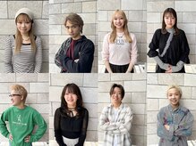 ご希望のメニューに合わせてスタイリストをお気軽にご指名下さい。各メニューに特化したスタッフをご紹介☆
